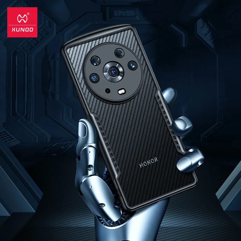 

2022 Fashion luxury Carbon Fiber Case For Huawei Honor Magic 3 PRO TPU+PC Phone Protective Cover Coque for Honor Magic3 pro