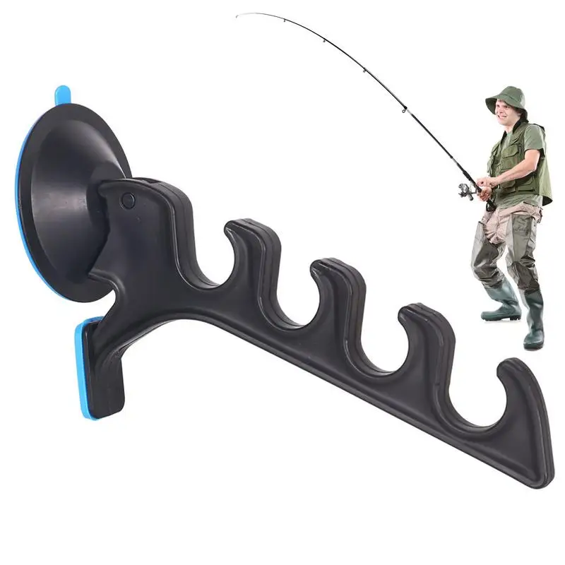 

New Car Fishing Rod Holder Fishing Pole Holders Suction Window With Suction Cup Vehicle Adjustable Truck Fishing Rod Holder