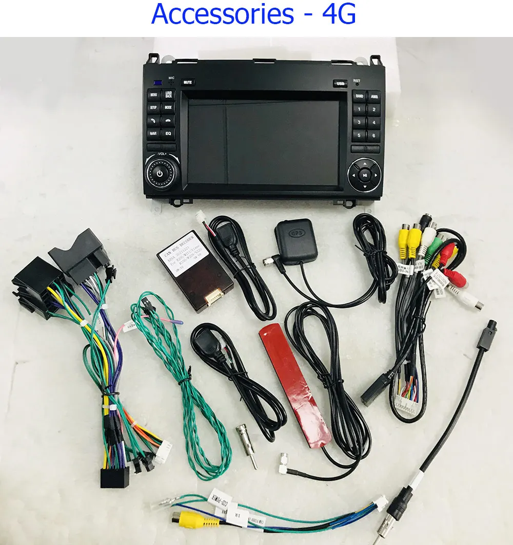 Автомагнитола 2DIN на Android мультимедийный плеер с GPS CarPlay для Mercedes Benz Sprinter B200 W209 W169