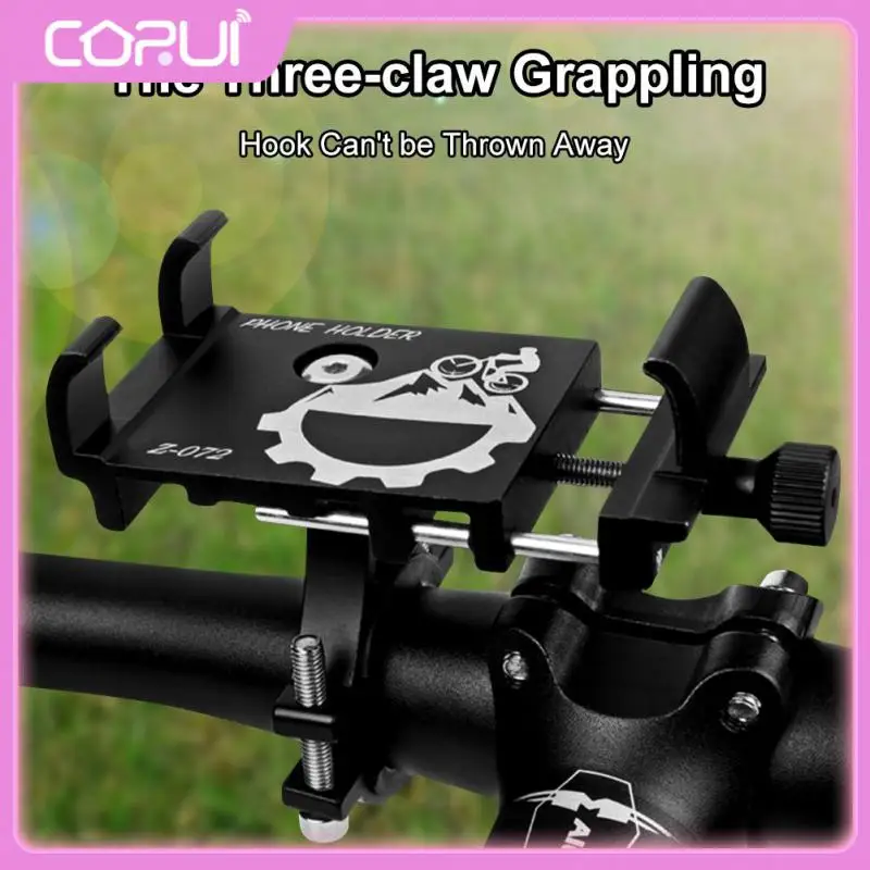 

Phones Handlebar Bracket Ultra-light Universal Bicycle Phone Holder 360 Degree Rotation Aluminum Alloy Bike Phone Racks Durable