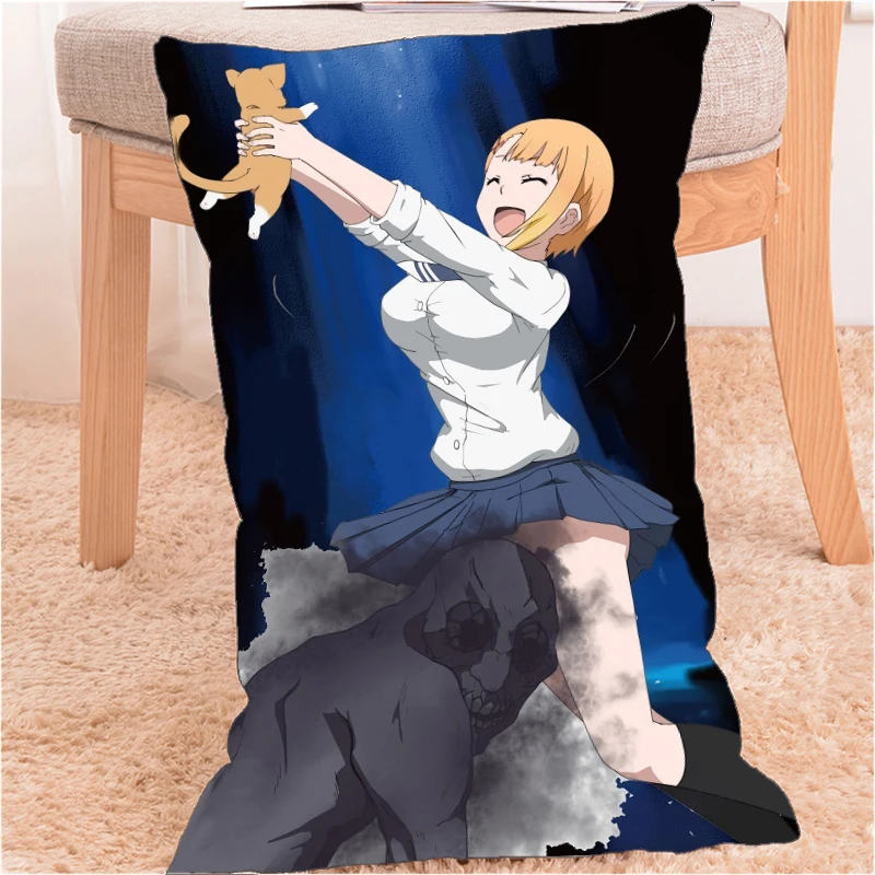 

Anime Dakimakura Pillow Case Mieruko-chan Yurikawa Hana Cover home decoration accessories 60x40cm