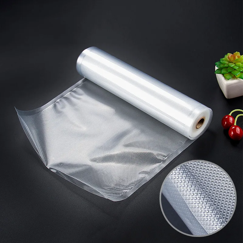 Kitchen Vacuum Sealer Bag Transparent Food Packaging Bag Fresh-keeping Food Storage Bag Compression Steaming Cooking Plastic Bag images - 6