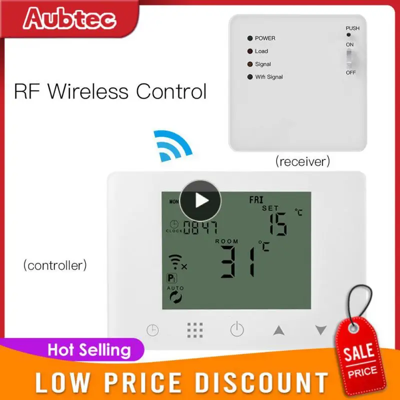 

Water Electric Underfloor Heating Temperature Controller Usb Power Supply Wall-hung Tuya Wifi Smart Thermostat Gas Boiler