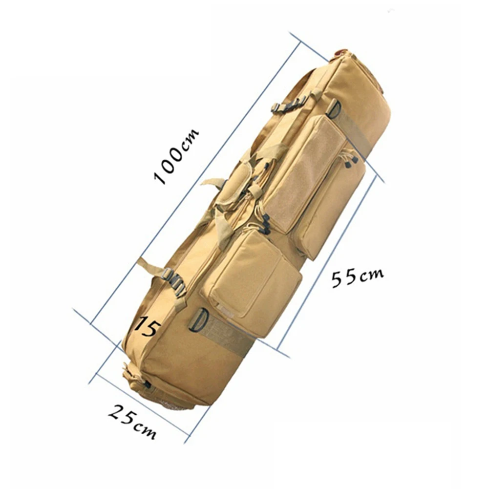 Двухслойный уличный Защитный Чехол Molle с плечевым ремнем для M249 нейлоновая сумка