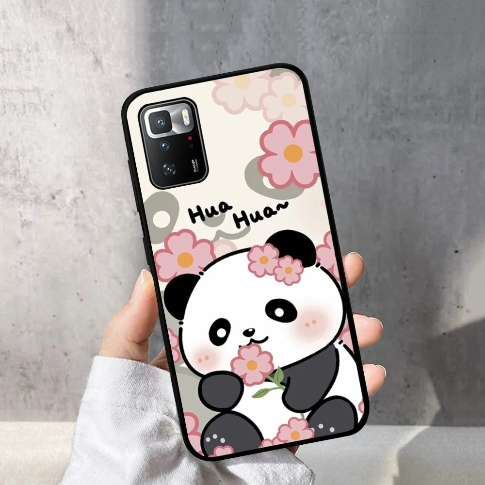 Чехол для телефона Lovely Panda Redmi Note 4X5 A 6 7 8 T 9 9S 10 11 11S 11Epro Poco M3 pro