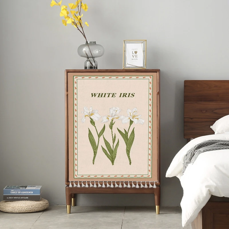 Короткая занавеска в стиле INS для кухонного шкафа полузанавеска пылезащитный