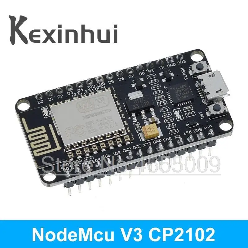 Модуль ESP8266 NodeMcu v3 Lua с Wi-Fi беспроводная плата CH340 для разработки Интернет вещей