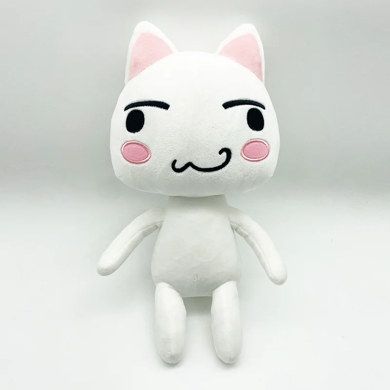 

35 см Kawaii Toro Inoue Cat, плюшевая игрушка, мягкая мультяшная аниме лягушка, кролик, куклы, креативные строительные подарки для детей на день рождения