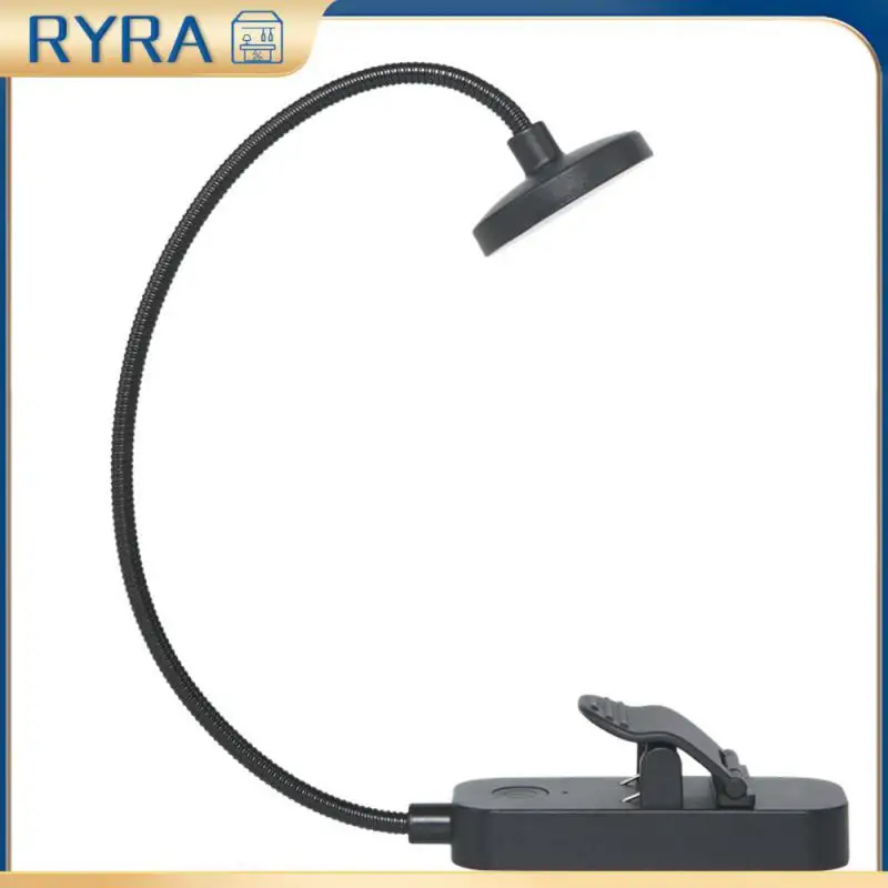 

Безопасная Светодиодная лампа для чтения с низким энергопотреблением, регулируемая круглая лампа для чтения с гибким горлом и 12 светодиодами, лампа для чтения с зажимом для книги с длинным сроком службы