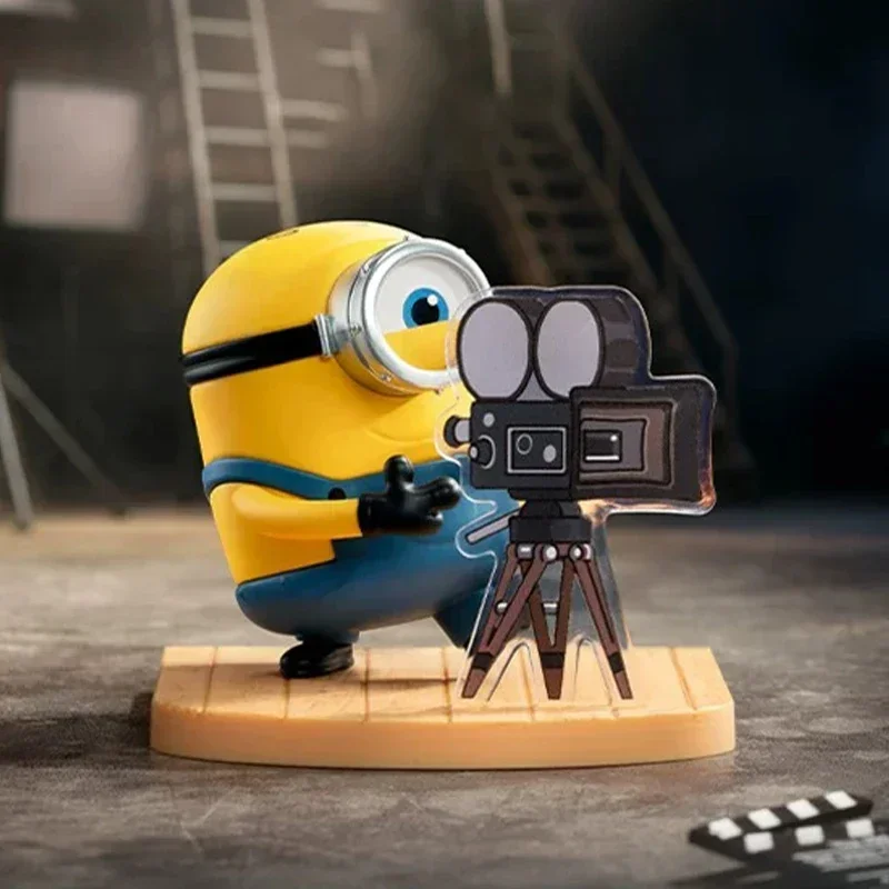 POP MART Illumination Minions Monsters Blind Box Оригинальная мини-кукла, аниме-фигурка, таинственная коробка, коллекционная игрушка, подарок (art.: 3920db869b7bf) - 3920db869b7bf