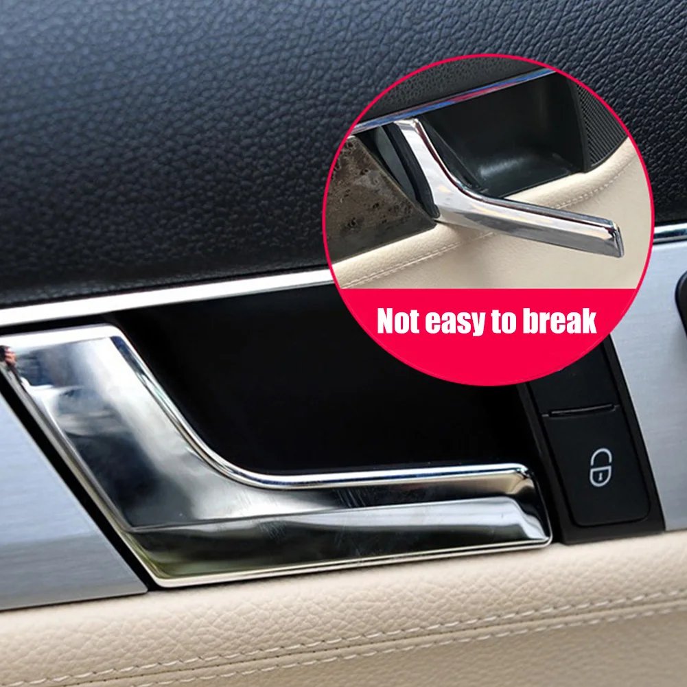 

New Upgraded Interior Chrome Opening Door Handle For Mercedes Benz W204 C-Class GLK 300 C180 C200 C300