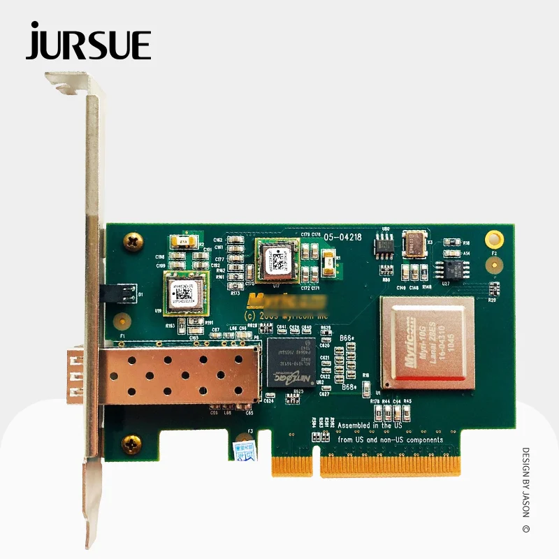 

Myricom 10G-PCIE-8B-S 10 ГБ/сек. PCI-E 2,0x8 SFP + сетевой адаптер Ethernet SFF