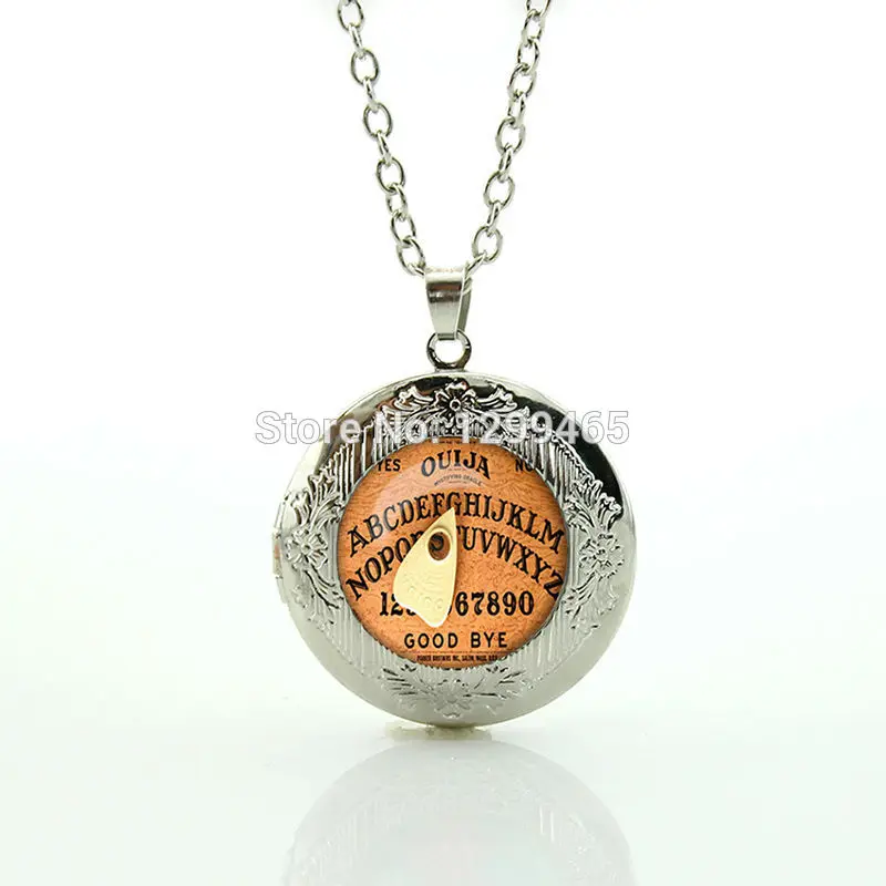 

Maxi Necklace Collares Collier Elegant And Charming Style Cothic Ouija Board Pendant Antique Spirit World Souvenirs Gift N 1053