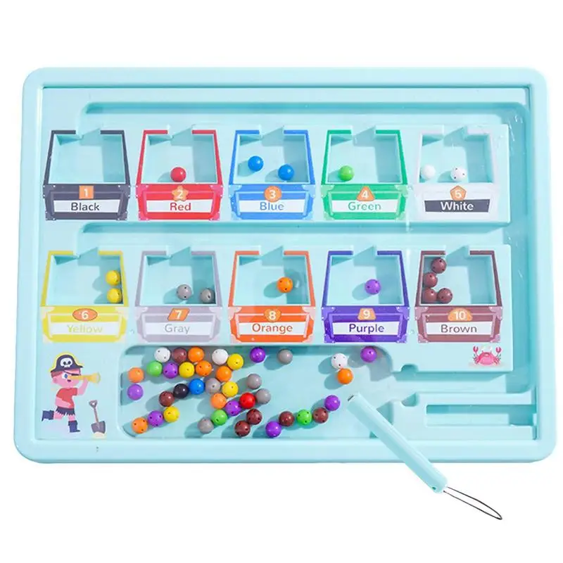 

Color Matching Board Toddler Educational Montessori Toys Multifunctional Eco-friendly Early Education Math Games Interesting