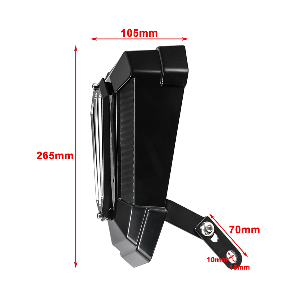 Универсальная защита для мотоцикла дефлектор BMW Honda Harley Davidson велосипеды на заказ