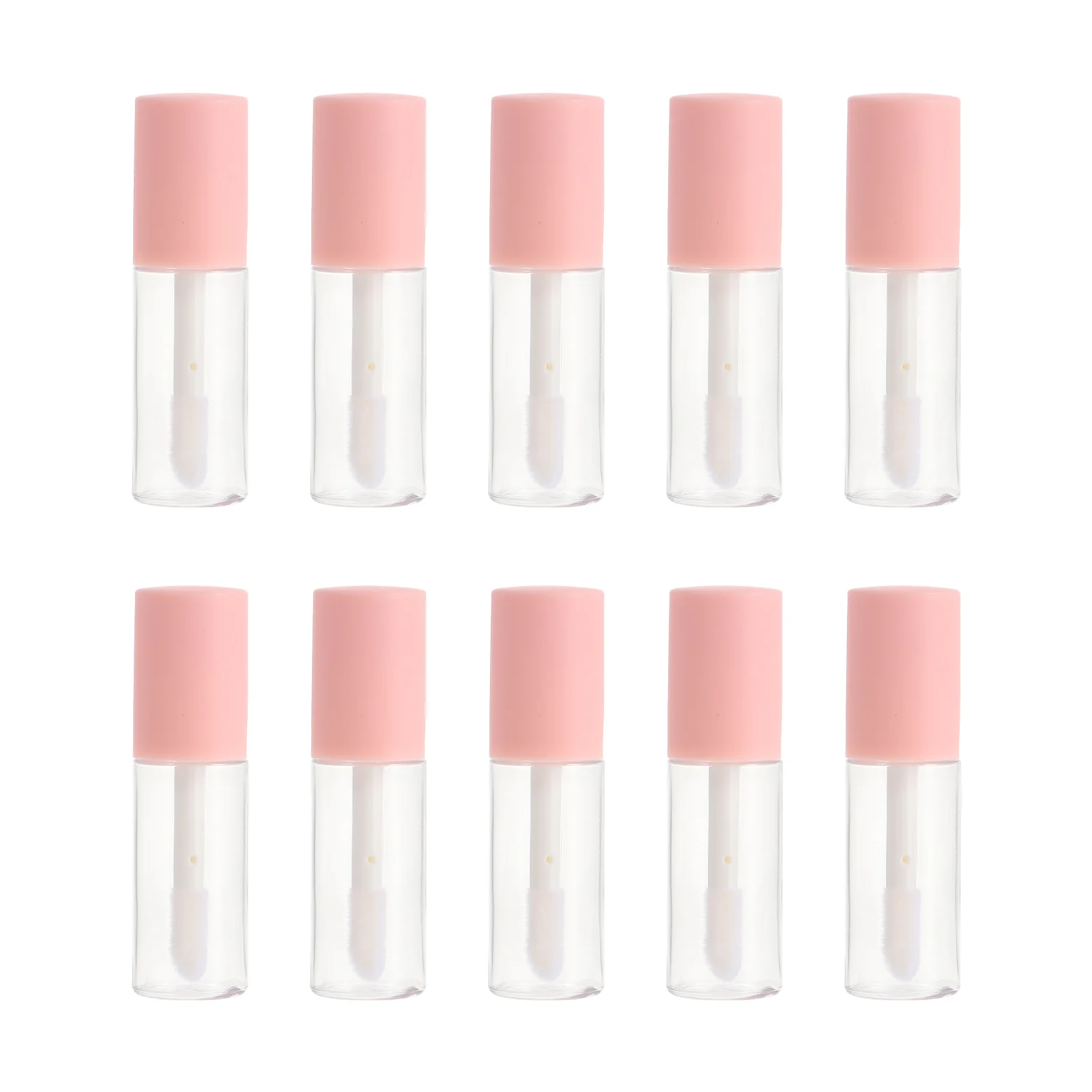 

10 Pcs Lip Gloss Tube Oil Bottles Plastic DIY Lip-glaze Balm Tubes The Pet