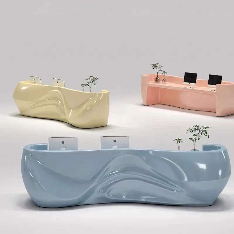 Роскошная стойка регистрации отеля магазин одежды современная барная салон