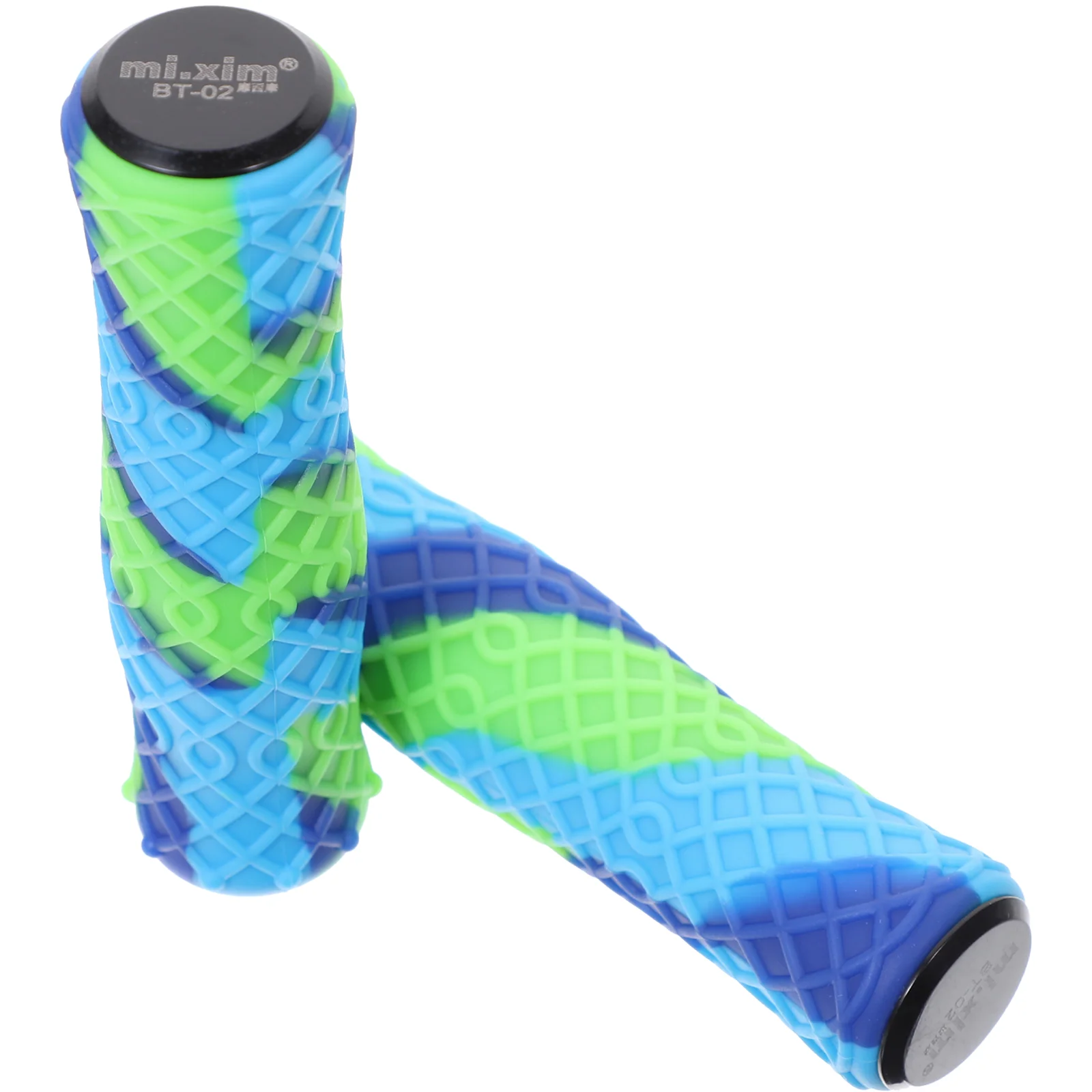 

1 Pair Bike Handlebar Grips Non Bike Grips Silicone Grips Bicycles Accessories for Cycling Mountain Road Bikes Colorful