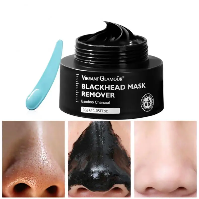 

Bamboo Blackhead Removal Face Mask Oil-Control Charcoal Black Peel Off Face Mask Mud Deep Cleaning Shrink Pore Anti-Acne