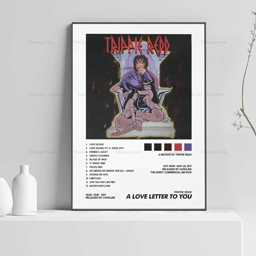 

Redd A Love To Letter Trip At Night Обложка Музыкального Альбома Искусство Печать На Холсте Без Рамы Настенная Живопись Домаш...