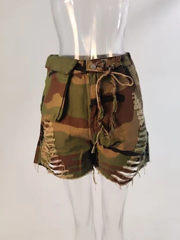 Шорты High Waist Loose