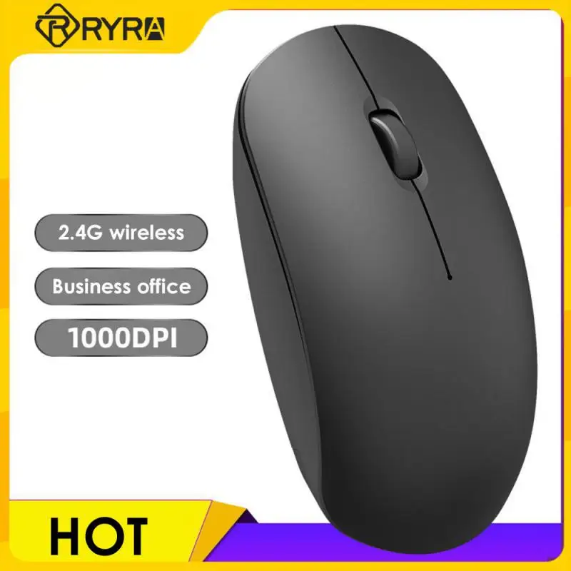 

RYRA 2.4G 1000DPI Wireless Mute Bluetooth Mouse Laptop Office Business E-sports Mouse For Laptop Computer PC Gamer