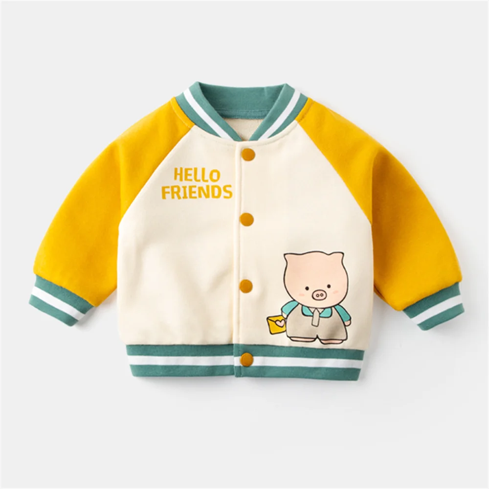 

Children Jackets Autumn Spring Kids Clothes Cute Outerwear Coats Cartoon jacket For Boys Baby Boys Girls Clothing