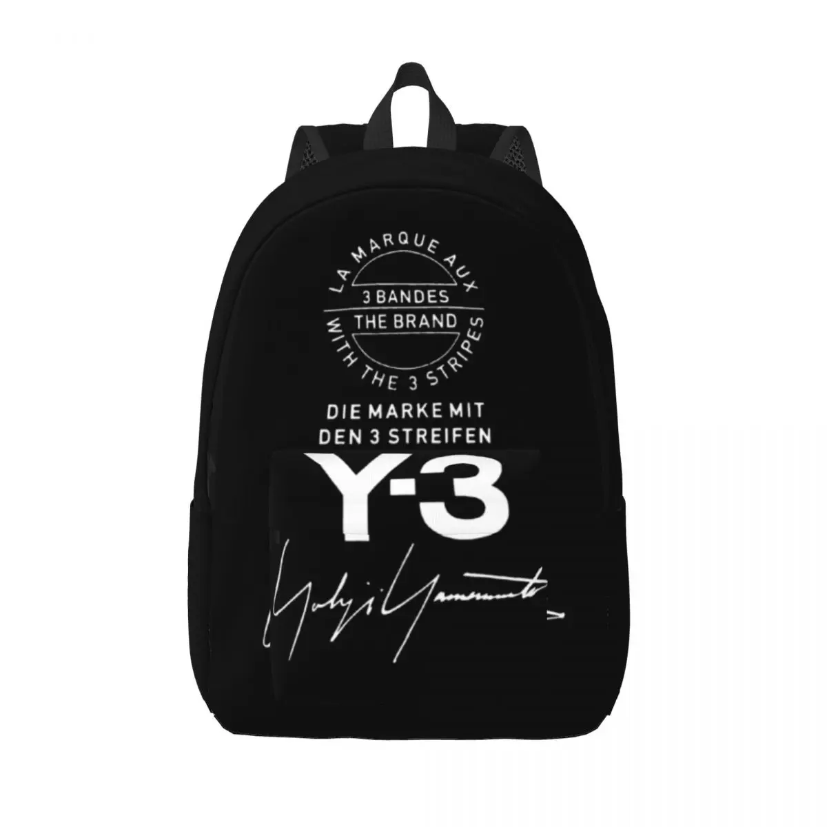 

Yohji Yamamoto Travel Canvas Backpack Men Women School Laptop Bookbag College Student Daypack Bags