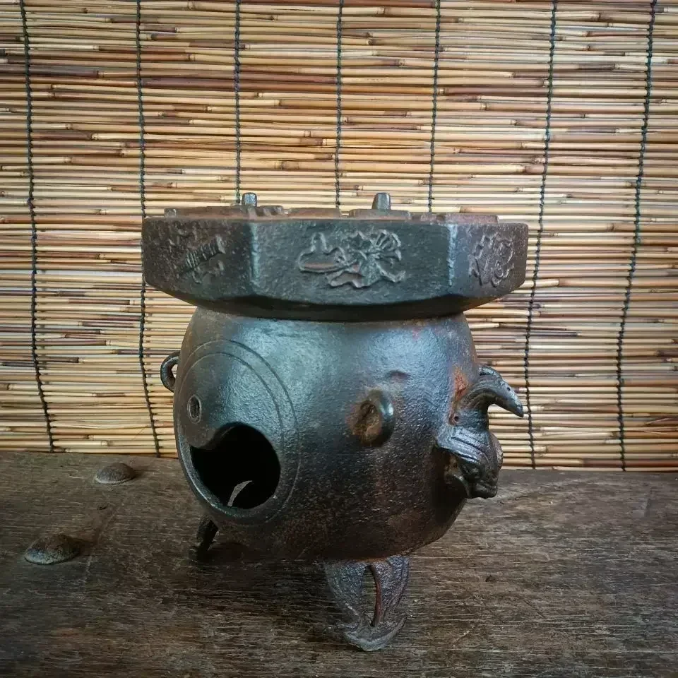 Тёмный баксиань тайцзи Багуа угольный теплый чай tielao QI