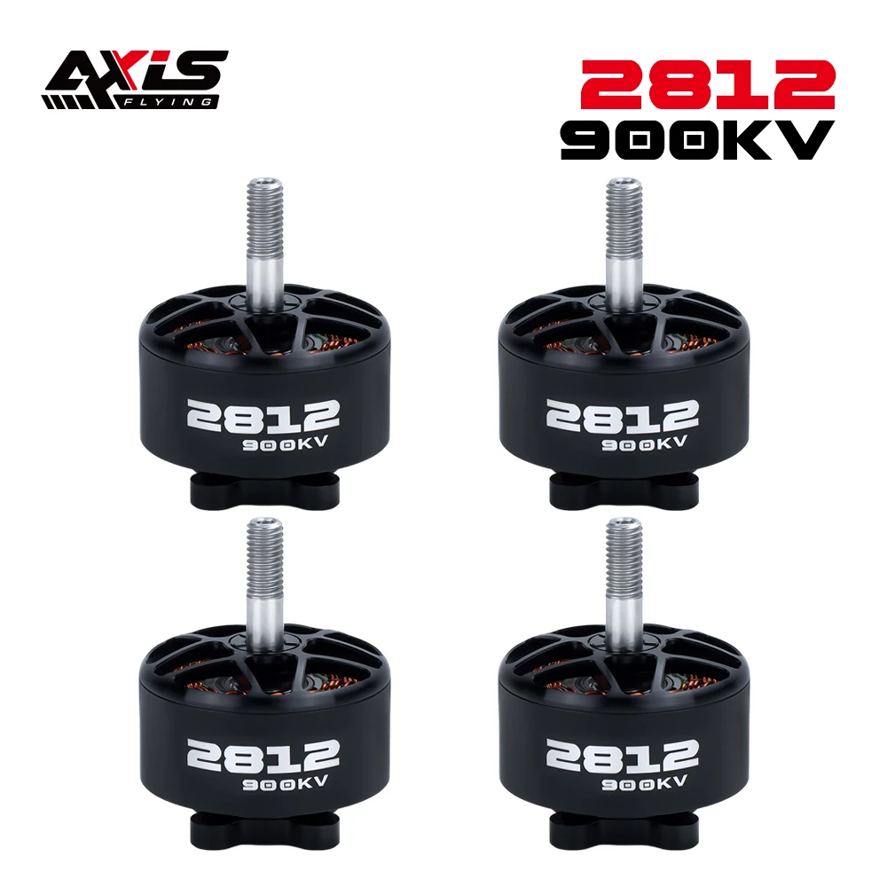 AxisFlying AE2812 мотор 4-6S 900KV бесщеточный двигатель без логотипа для DIY RC FPV Квадрокоптер