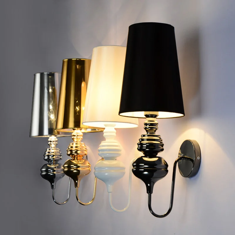 

nordic led crystal arandela luminaria mirror light bedroom lamp home deco bedroom