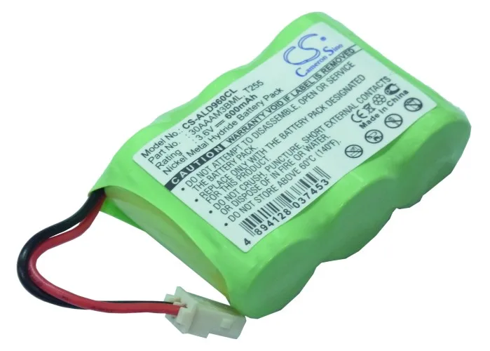 

Cameron Sino Cordless Phone Replacement Ni-MH Battery 600mAh For BT 970G, CAS 1300, CDL Free Tools