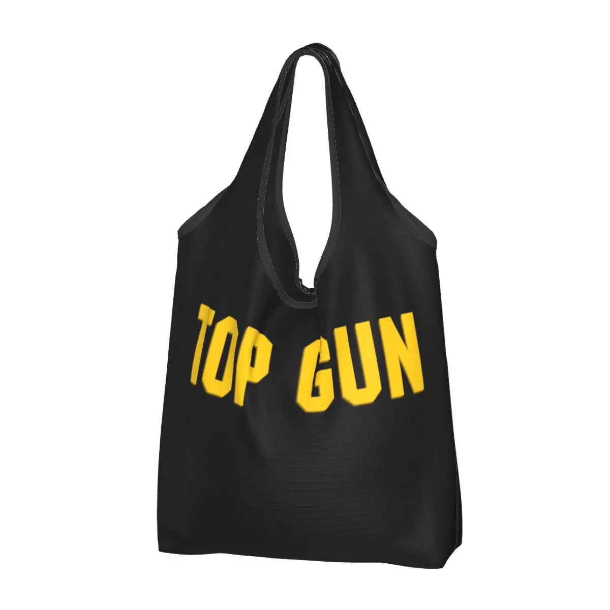 

Recycling Maverick Top Gun Shopping Bag Women Tote Bag Portable Groceries Shopper Bags