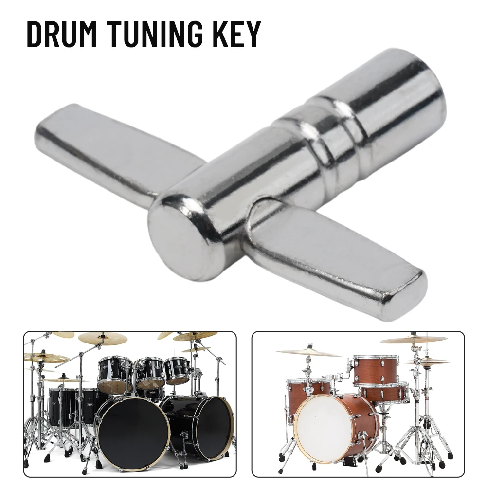 

Drum Tuning Key Adjustment Wrench Diameter 5.5 Mm Silver Percussion Instrument Drum Tuning Parts Drum Key Square Tool