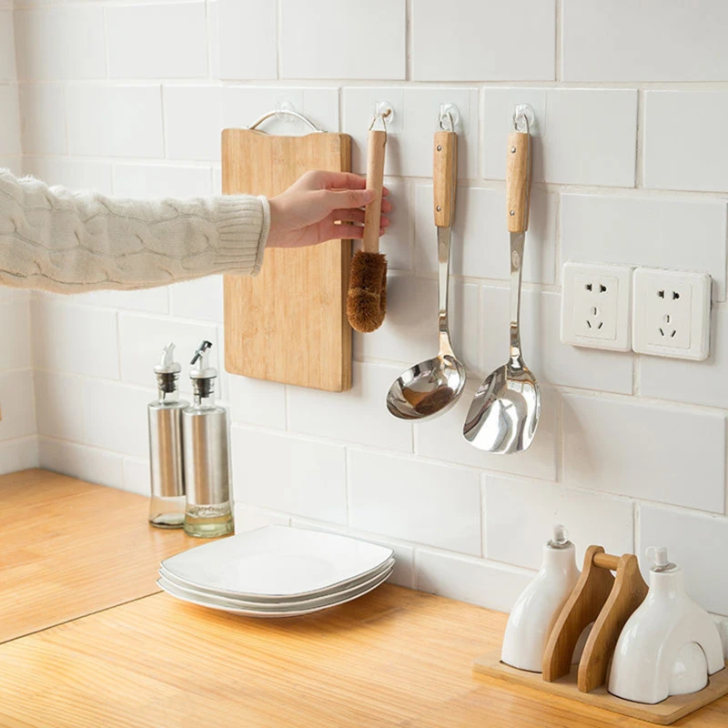 

Прозрачные настенные крючки, вешалки, самоклеящиеся настенные вешалки для дверей, крючки на присоске, стойка для большой нагрузки, аксессуары для кухни и ванной комнаты