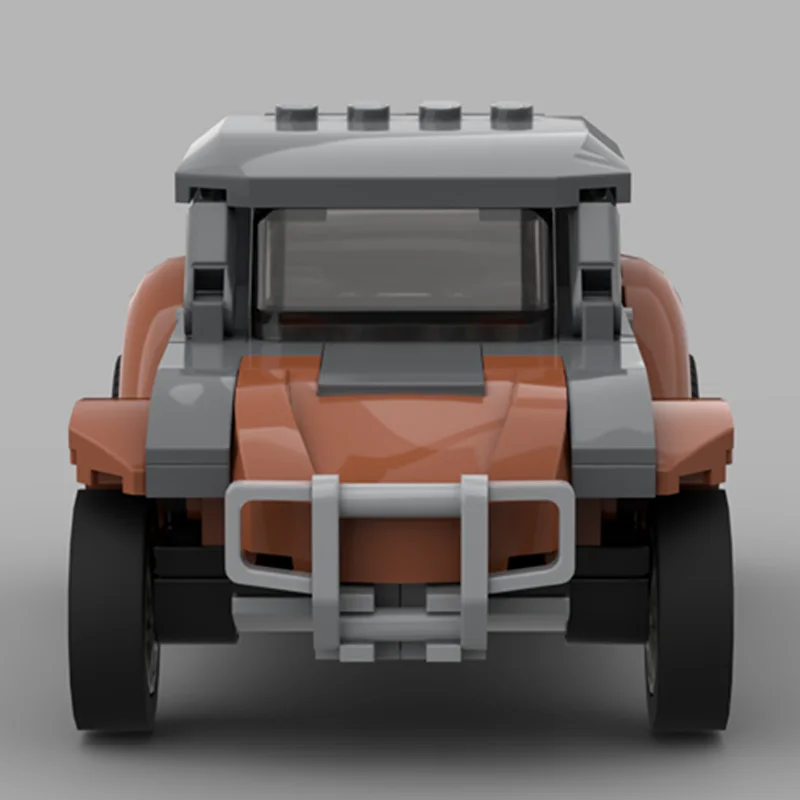 Фото 183 детали MOC VW Buggy GTA V Online Creator, модель из строительных блоков, 3D-конструктор, художественная сборка, DIY, творческое образовательное занятие. №5