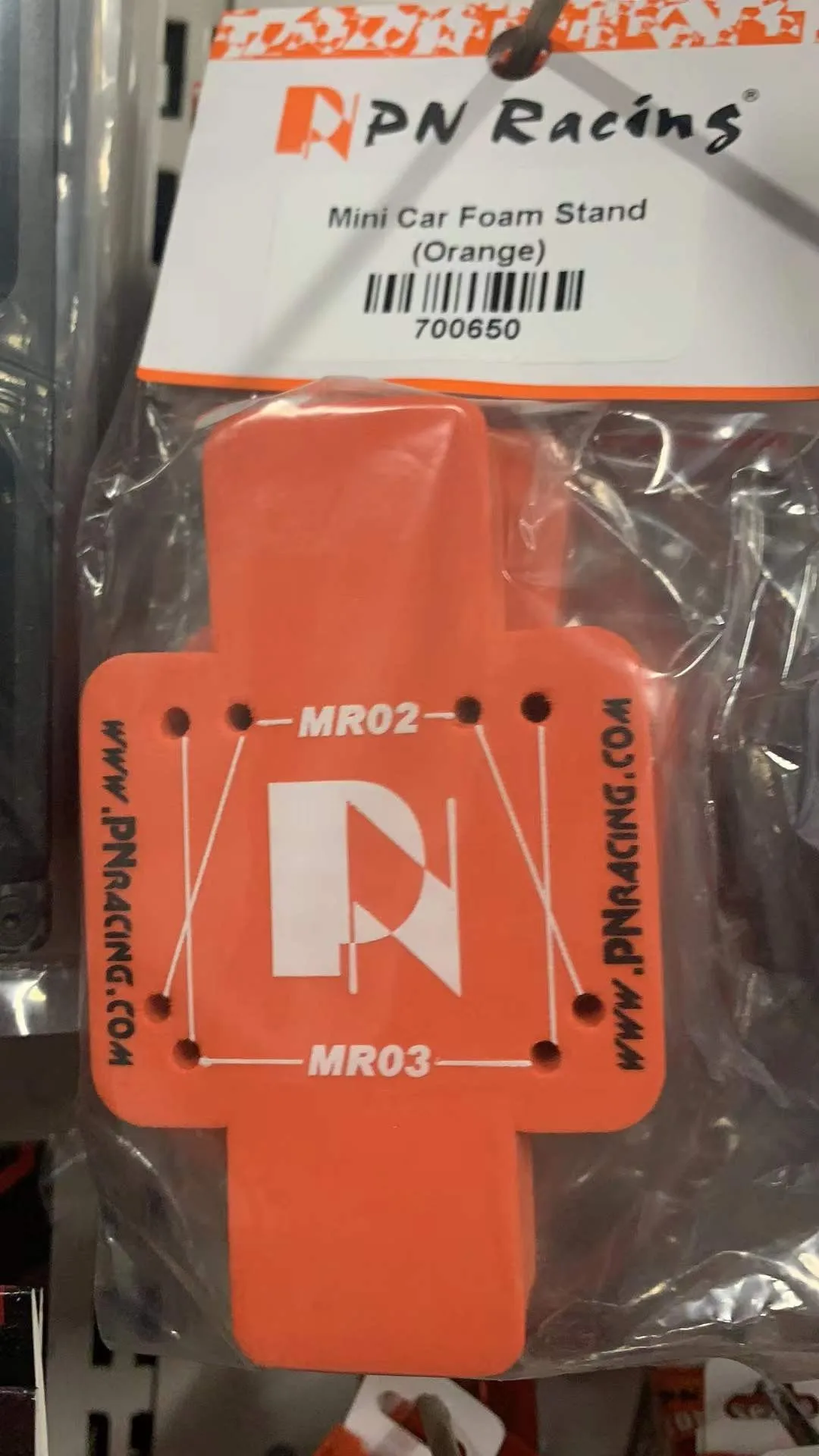 Подставка PN для гоночной мини-машины голубого цвета 1:27 MR-02 AWD FWD MR-03