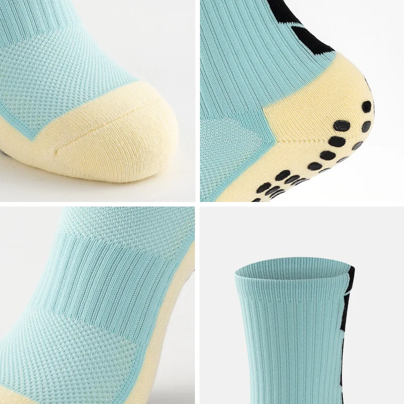 Football Socks Sports Grip Socks Anti Non Skid Basketball Socks Levy Anti Slip Cotton Football Socks Unisex Sports Socks