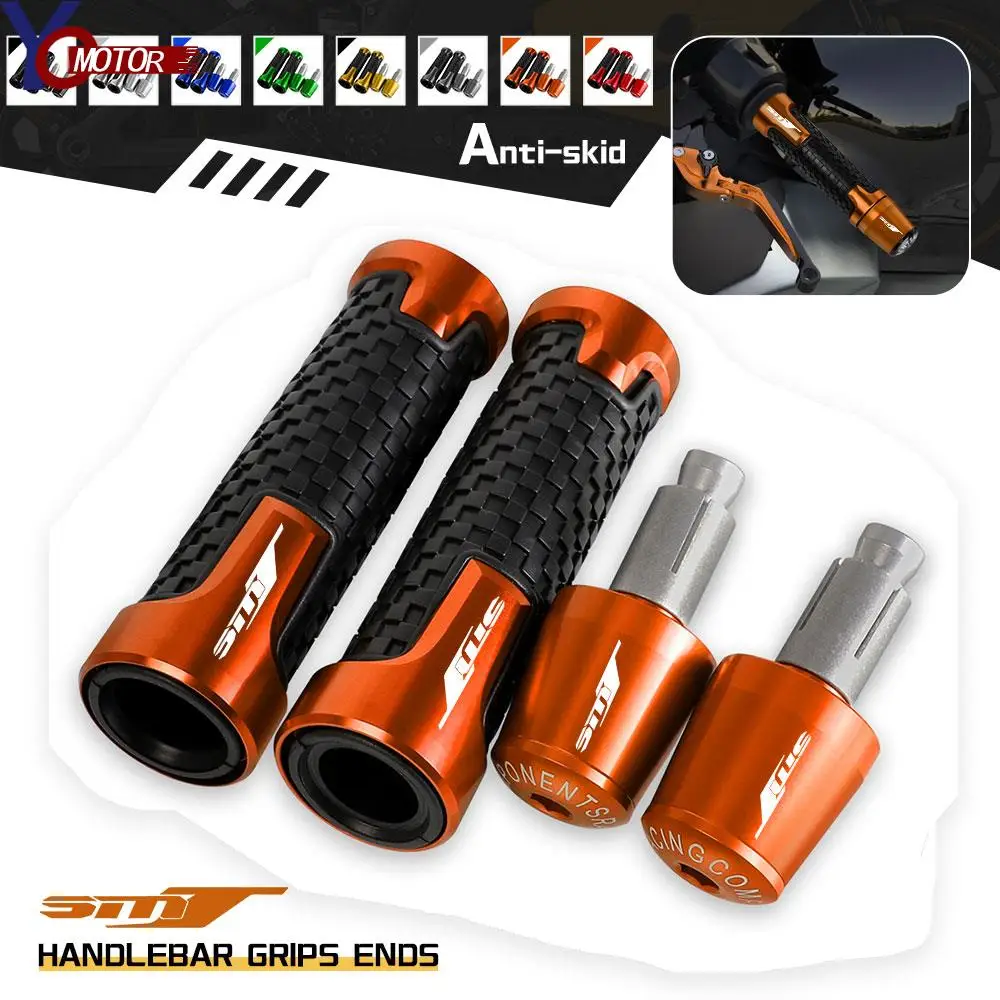 

Motorcycle Handle Bar End Weight Handlebar Grips Cap Anti Vibration Plug FOR SMT 990 sm t 990SMT 2008-2010 2011 2012 2013 2014
