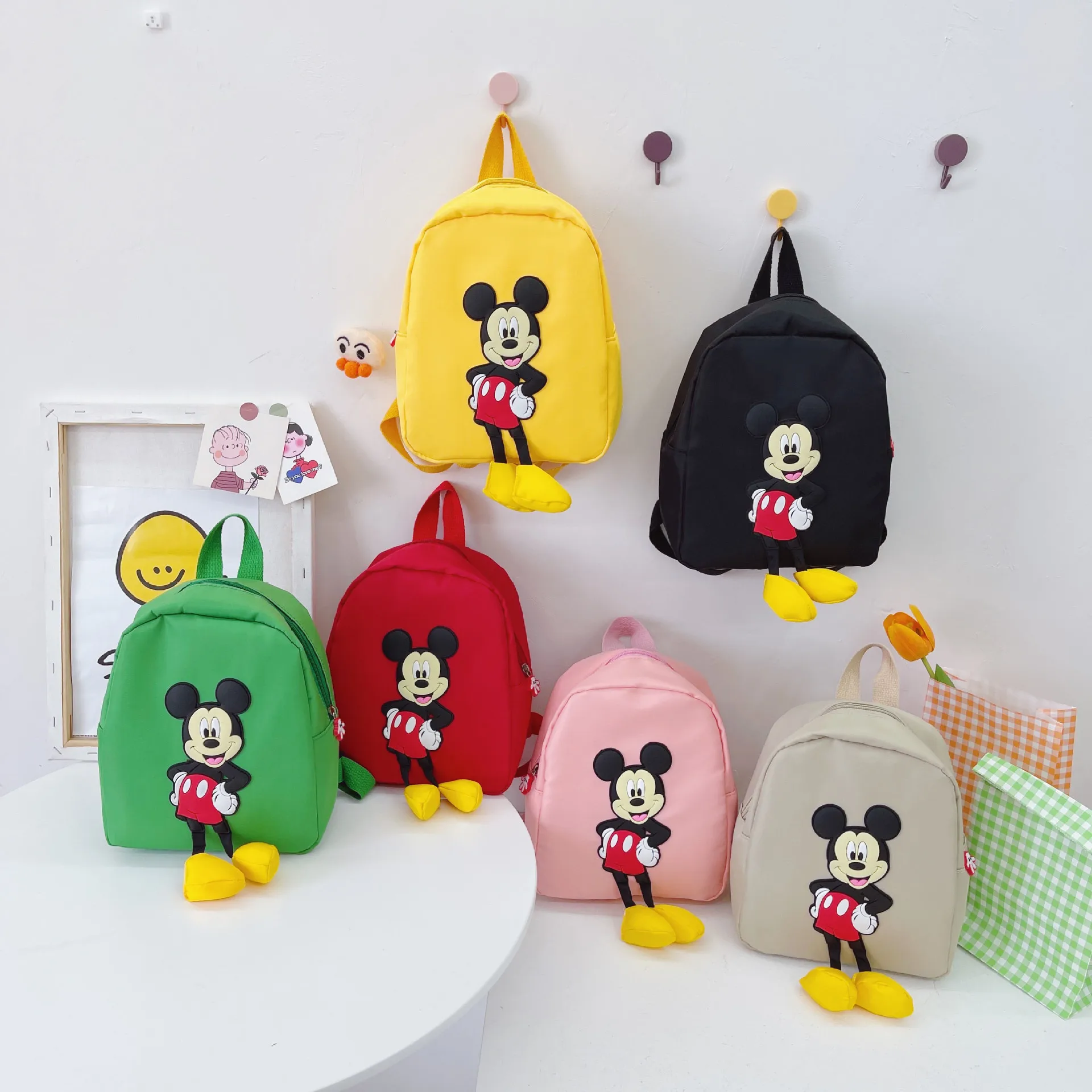 

Disney Children's Bag Kindergarten School Bags Boy Bag Cartoon Girls Mickey Backpack Mochila Escolar Plecak Kids Bag Rugzak