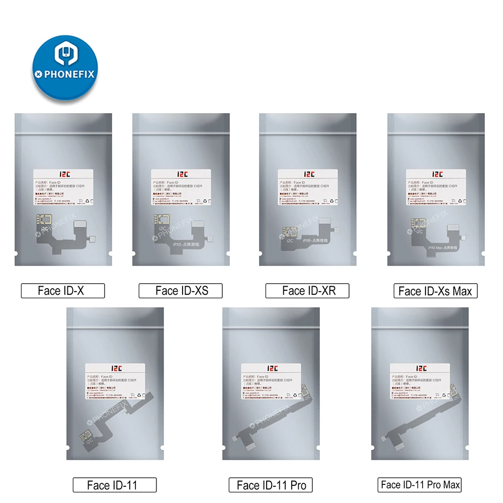 Точечный матричный кабель i2C 3rd Face ID программатор iFace V8 фиксация для iPhone X XS MAX 11PM