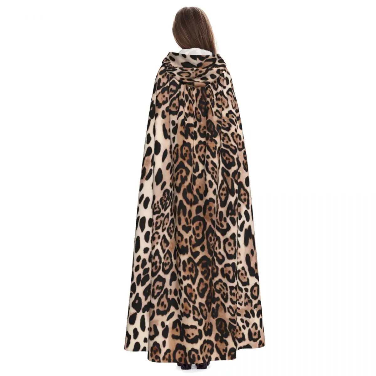 Плащ с капюшоном унисекс из полиэстера