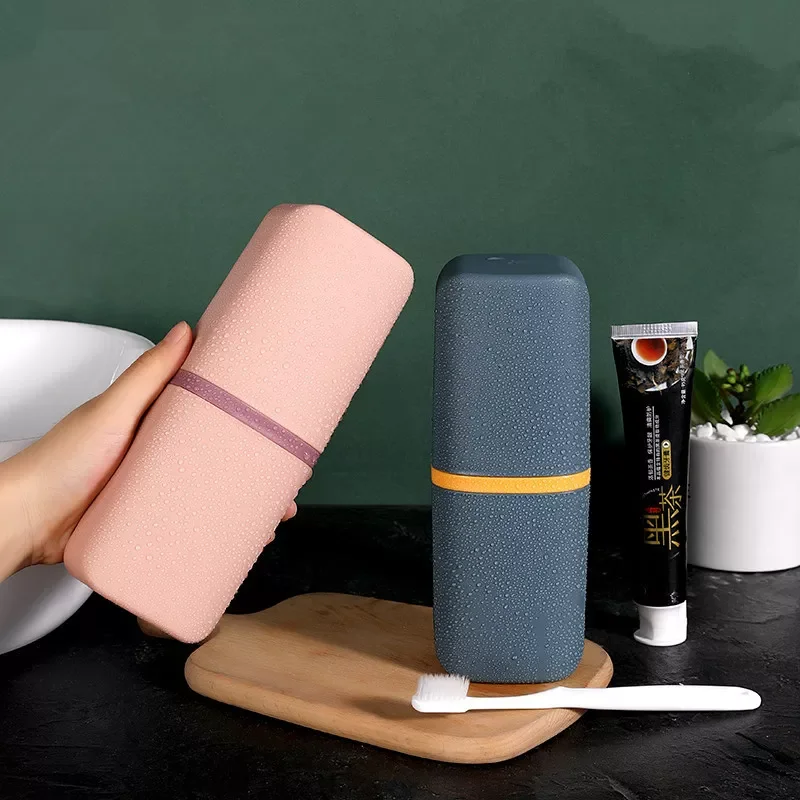

New Portable Toothbrush Holder Box Outdoor Travel Camping Toothbrush Storage Organizer Case Bathroom Accessories Toothpaste Box