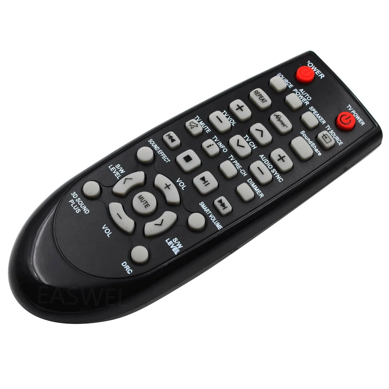 Пульт дистанционного управления подходит для Samsung Φ 02545A 02545B AH59-02532A/ZA HW-F355/ZA HW-FM35/ZA HW-F750 Soundbar Audio Syst