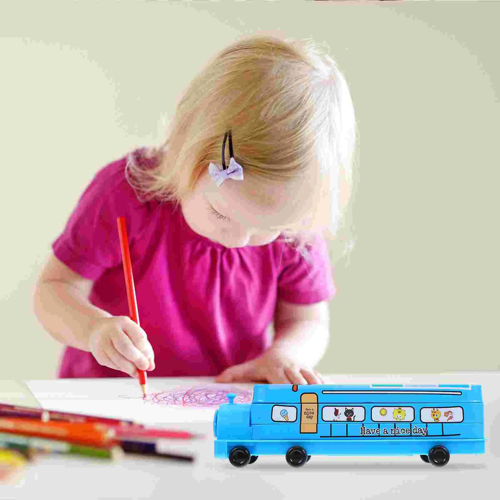 

Cartoon Case Metal Box Korean Version Stationery Supplies Creative Student