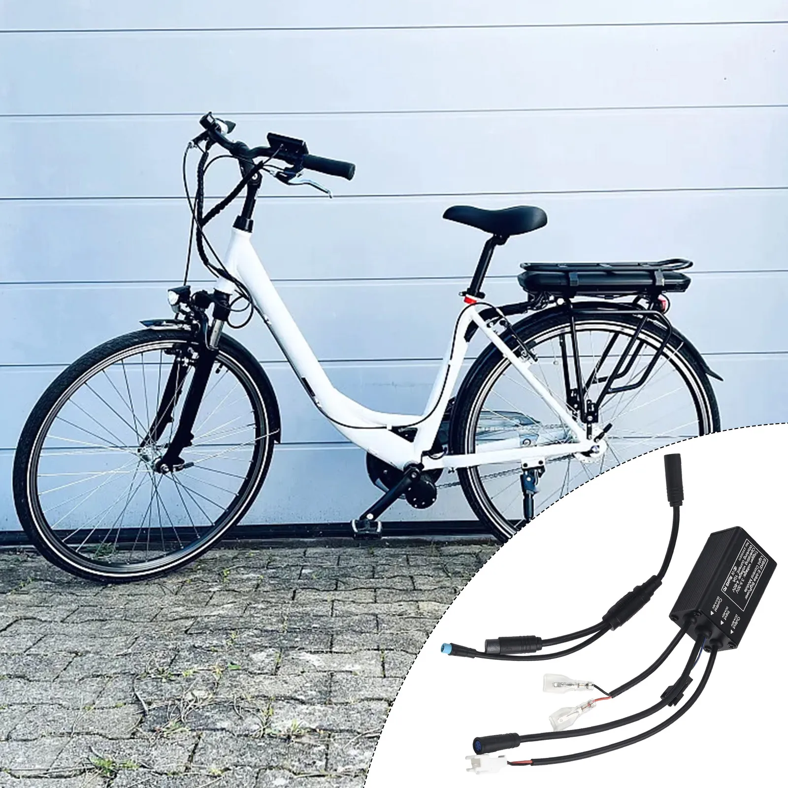 

Adapter Cable Lamp Realize The Front And Rear Lights And Horns. Integrated Signal 10A MAX 24V 8 Pins Input/output