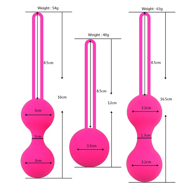 Silicone Vaginal Kegals Balls Sex Toys For Women Vagina Tighten Exercise Chinese Pelvic Floor Balls Anal Plug Muscle Trainer 5
