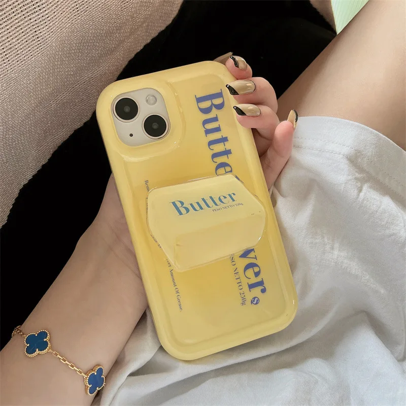 

Креативный Забавный чехол-подставка в Корейском стиле для IPhone 14 13 Pro Max Plus, чехол для смартфона 12 11 Pro Max, аксессуары для телефонов