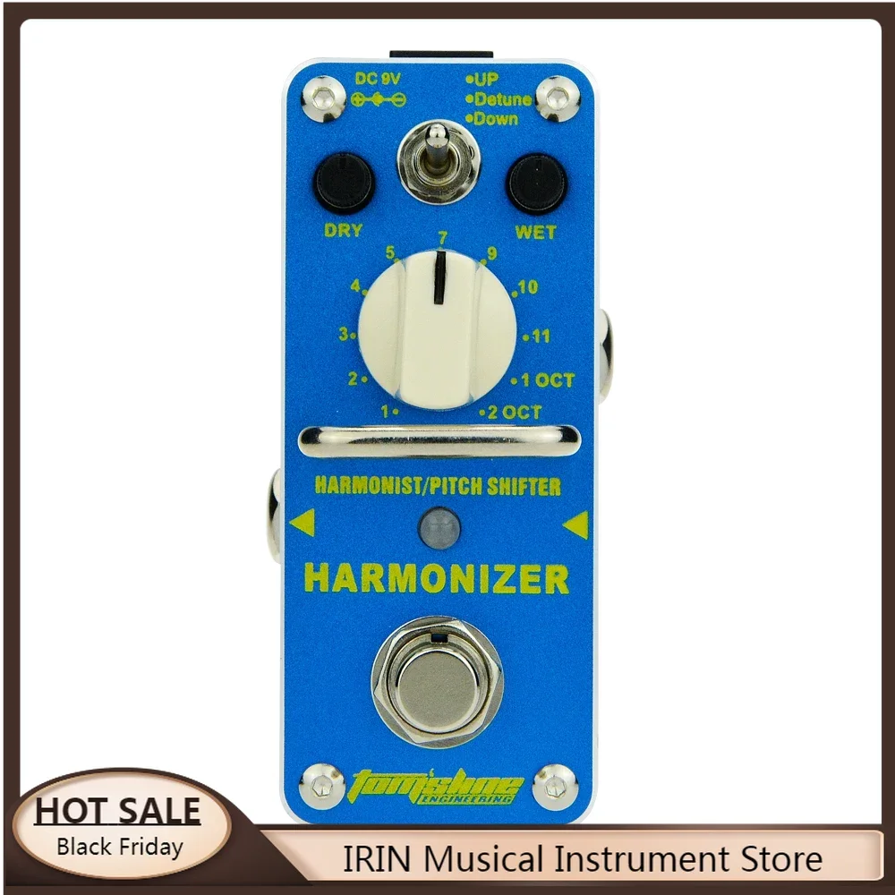 

AROMA AHAR-3 Harmonizer/Pitch Shifter Electric Guitar Effect Pedal Mini Single Effect True Bypass Guitar Parts & Accessorie
