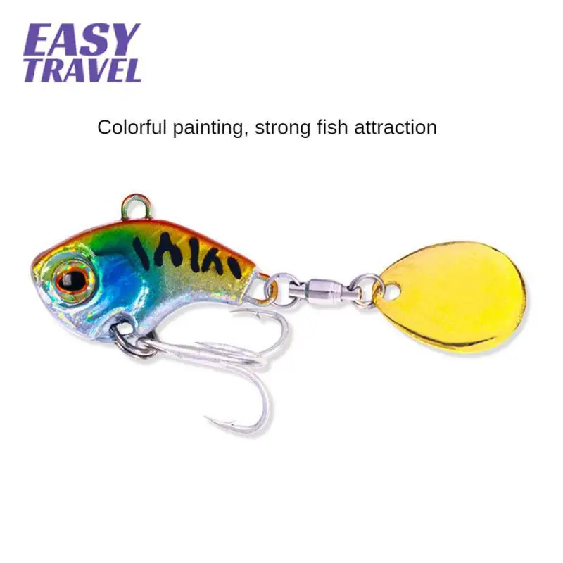 

Small Whirlwind Sequin Artificial Bait Perch Slipper Micro Fake Bait Durable Fishing Goods Fishing Lures Submerged Luya Bait Vib